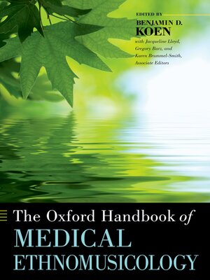 cover image of The Oxford Handbook of Medical Ethnomusicology